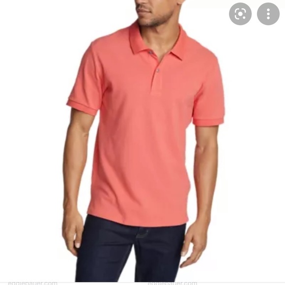 Eddie Bauer Short-Sleeve Polo Shirt Medium‎ - Picture 2 of 8